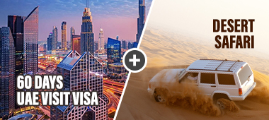 60 Days Visa + Desert Safari Sharing